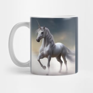 Mythical White Unicorn Mug